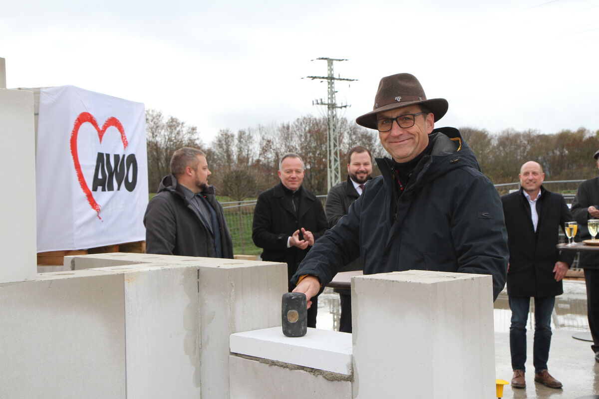 AWO Altenburg Grundsteinlegung in Ohrdruf
