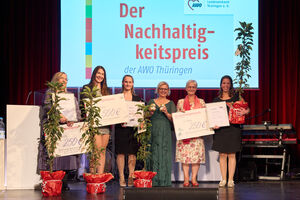 Die Preisträger des Nachhaltigkeitspreises der AWO Thüringen