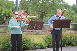 Zwie Musiker der Thüringen Philharmonie zu Gast in der AWO Seniorenresidenz Apfelstädt