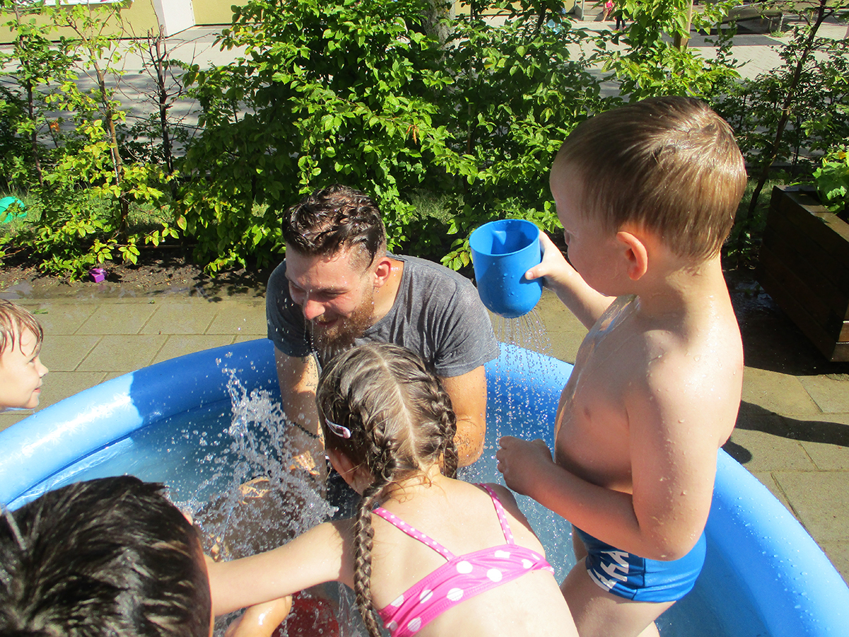 Poolparty in Gotha