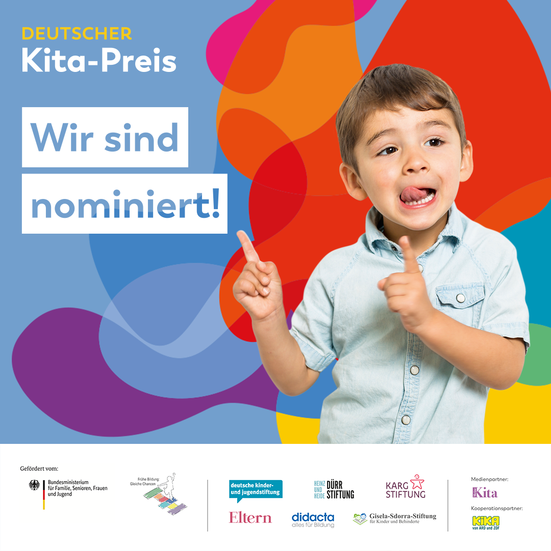 Die Erfurter AWO Kita "Haus der bunten Träume" ist für den Deutschen Kita-Preis 2020 nominiert.